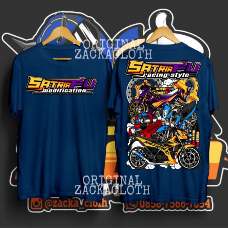 kaos satriaFU/kaos motor satriaFU/kaos racing/kaos satria fu jarijari/SATRIA FU/ kaos suzuki zatria 