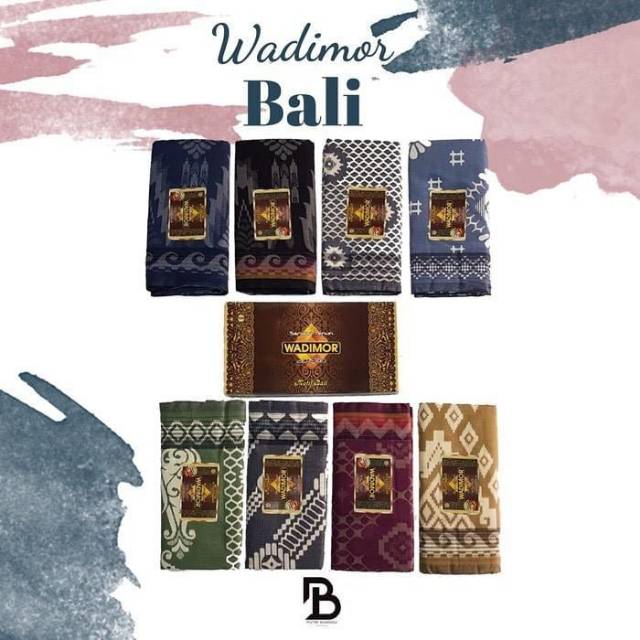 Sarung Tenun wadimor Bali/Sarung Motif Bali/Sarung Batik