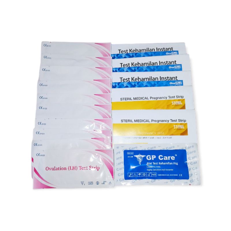 10 Ovulation LH Test Strip 6 Test Hamil