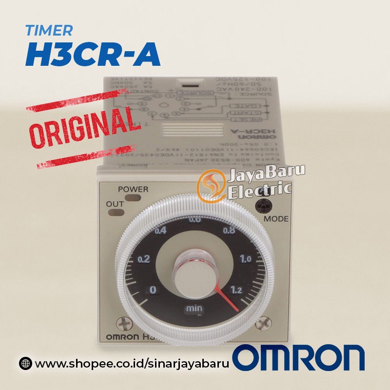 Timer Relay OMRON H3CR-A H3CR H3CRA 24V 220V