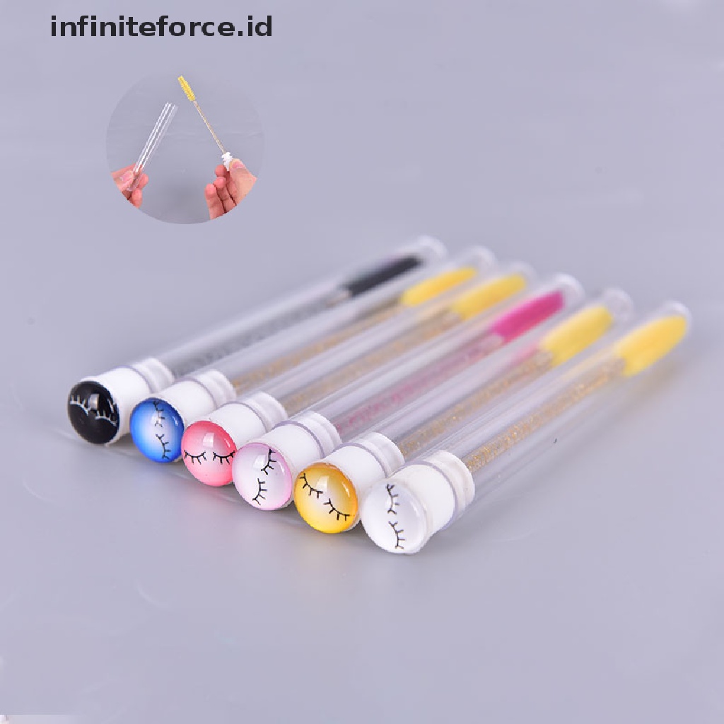 Infiniteforce.id Brush Bulu Mata Sekali Pakai Untuk Makeup / Kosmetik Wanita