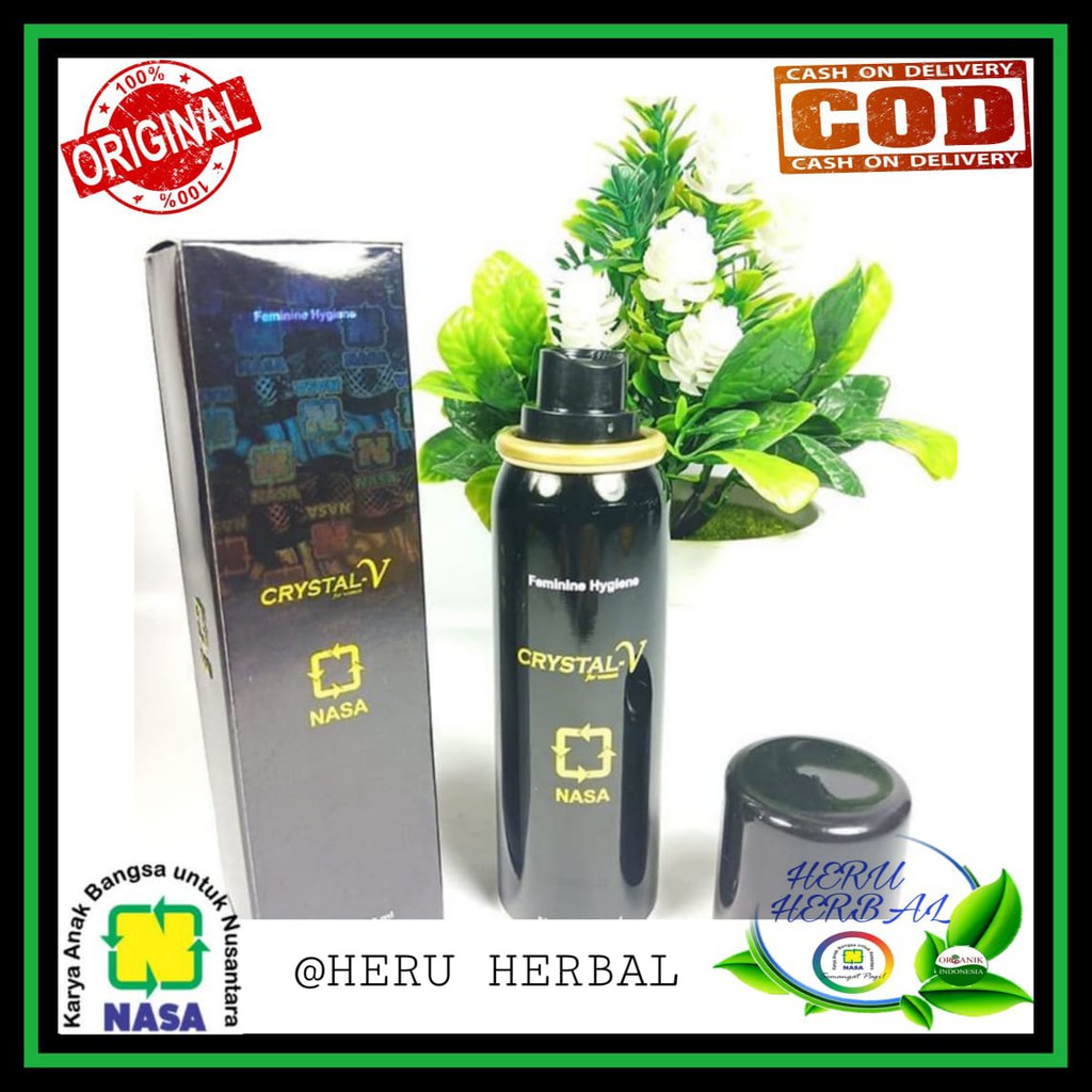 Original Crystal V Spray Feminime Hygiene - Crystal V Original Nasa [New Produk] - Crystal X - NCX