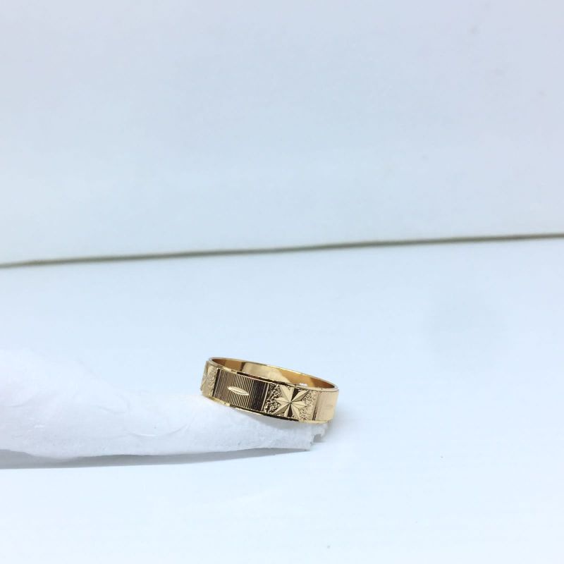 New-Cincin Dewasa Xufing Wanita Polos Motif Anti karat Cincin Elegan