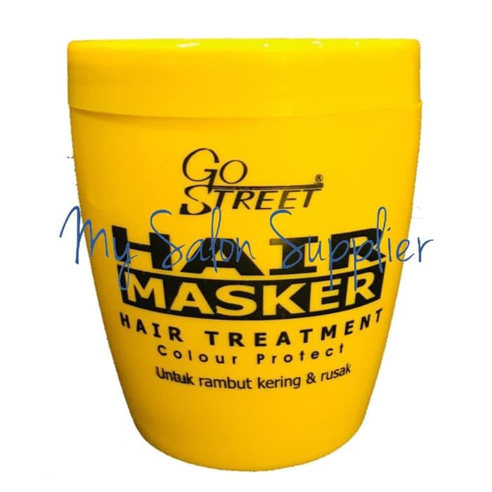 Go Street Hair Mask Masker Rambut Hair Treatment Colour Protect 500g