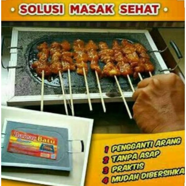 BATU BAKAR GRANITO/BATU BAKAR/ALAT UNTUK BAKAR MAKANAN