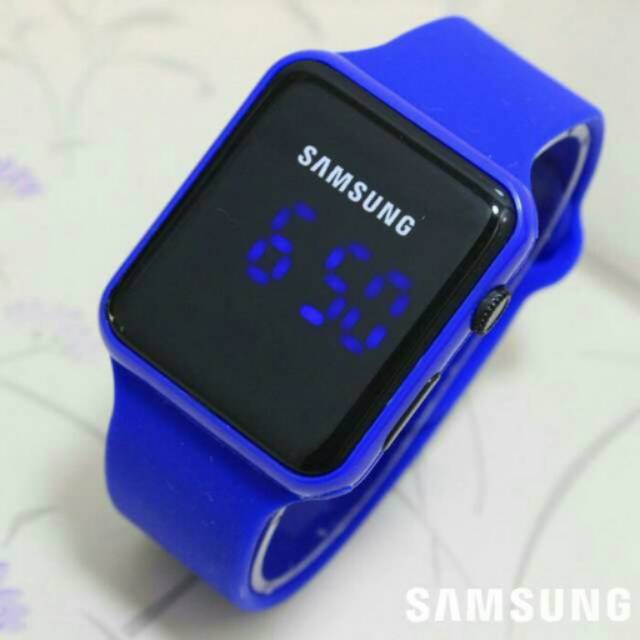 Jam tangan Wanita Samsung Digital Dark Blue