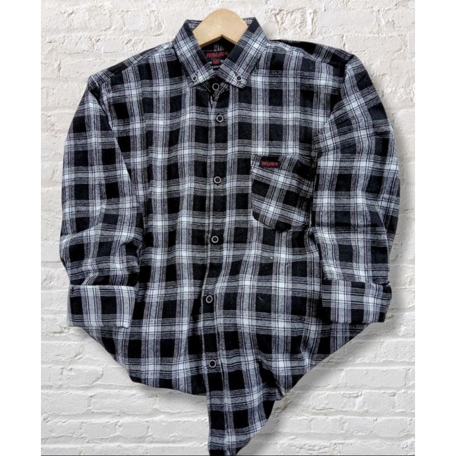 KEMEJA FLANEL WANITA KEMEJA DISTRO LENGAN PANJANG-F10