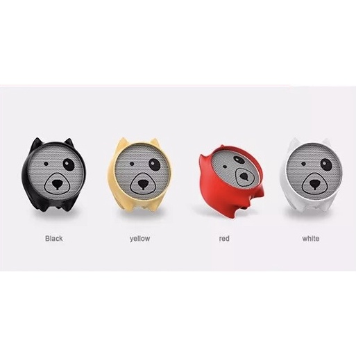 Speaker Bluetooth Portable Lucu Bentuk Anjing DOGZ Series E06 NGE