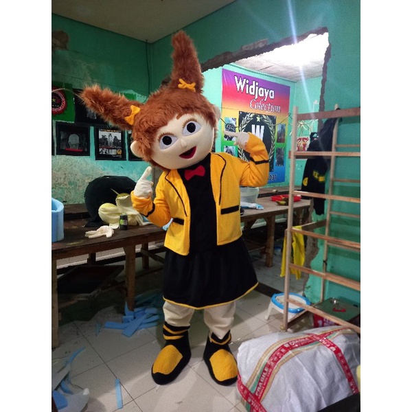 Kostum badut MARSYA Rambut kostum badut dewasa kostum badut anak