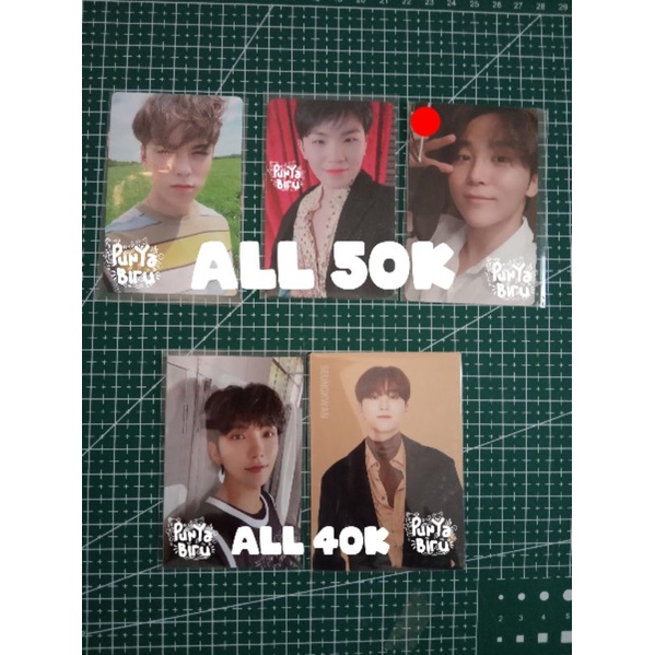 

Photocard / PC Joshua Vernon Woozi Seungkwan