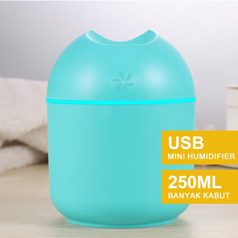 Moi Portable Humidifier Diffuser USB Mini Air Purifier Aromatherapy Essential Oil Difuser-250ml_MIni_G