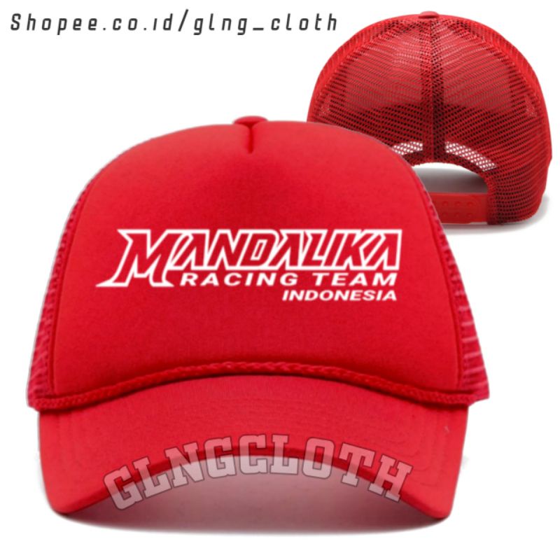 Topi Mandalika Racing Team Indonesia Trucker/Jaring