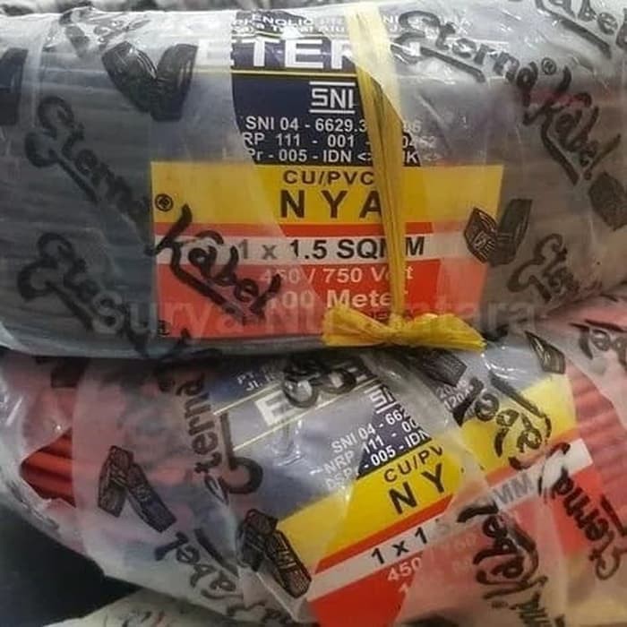 Kabel nya 1.5mm eterna kabel nya eterna 1x1.5mm