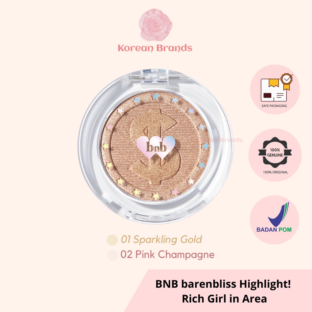 BNB barenbliss Highlight! Rich Girl in Area - Highlighter Powder 3.5g