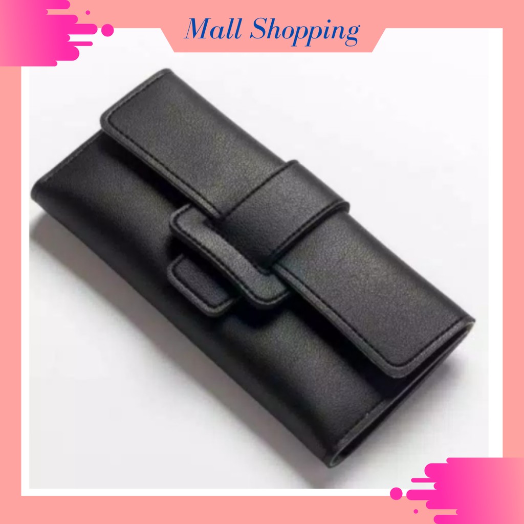 (COD) Dompet Lipat Wanita Dompet Panjang Impor Fashion MALL SHOPPING