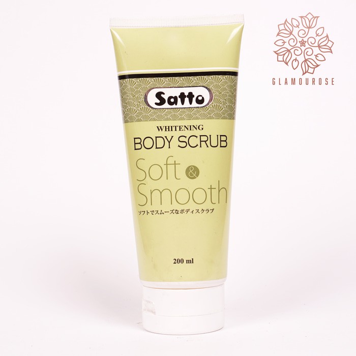 Satto Whitening Body Scrub Soft Smooth 200ml