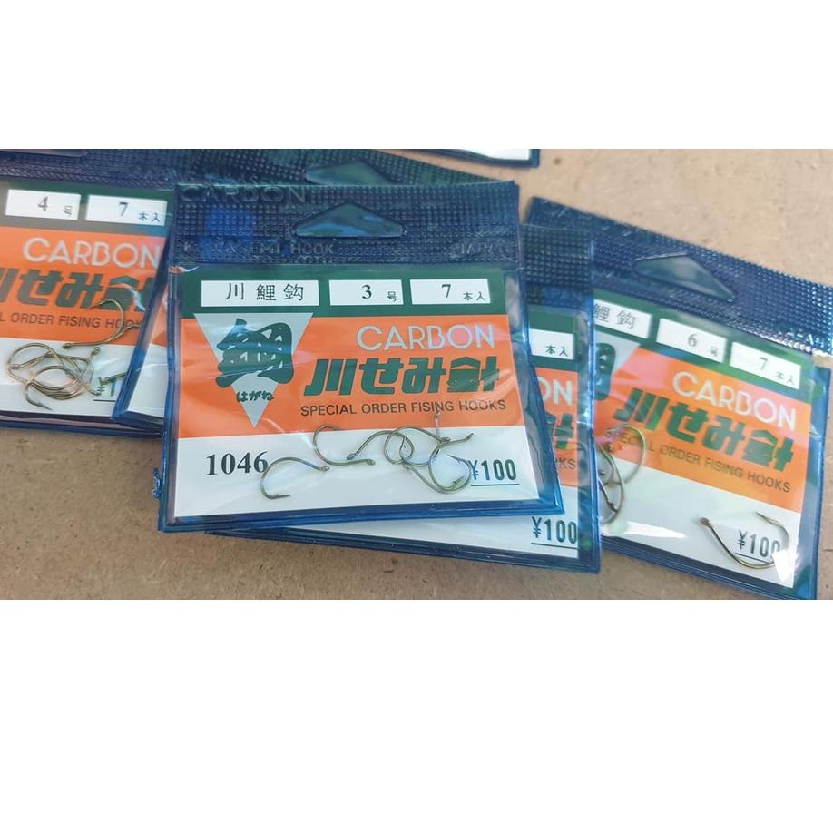 ⚡TOK SIAP 【COD】 Mata kail / pancing carbon Jepang tipe Bagong (1046) produck terbaik