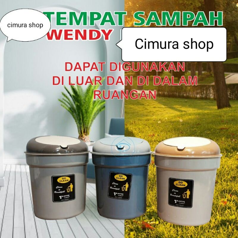 Tempat sampah wendy/tempat sampah mobil/tempat sampah imut/tempat sampah kamar/tempat sampah kost