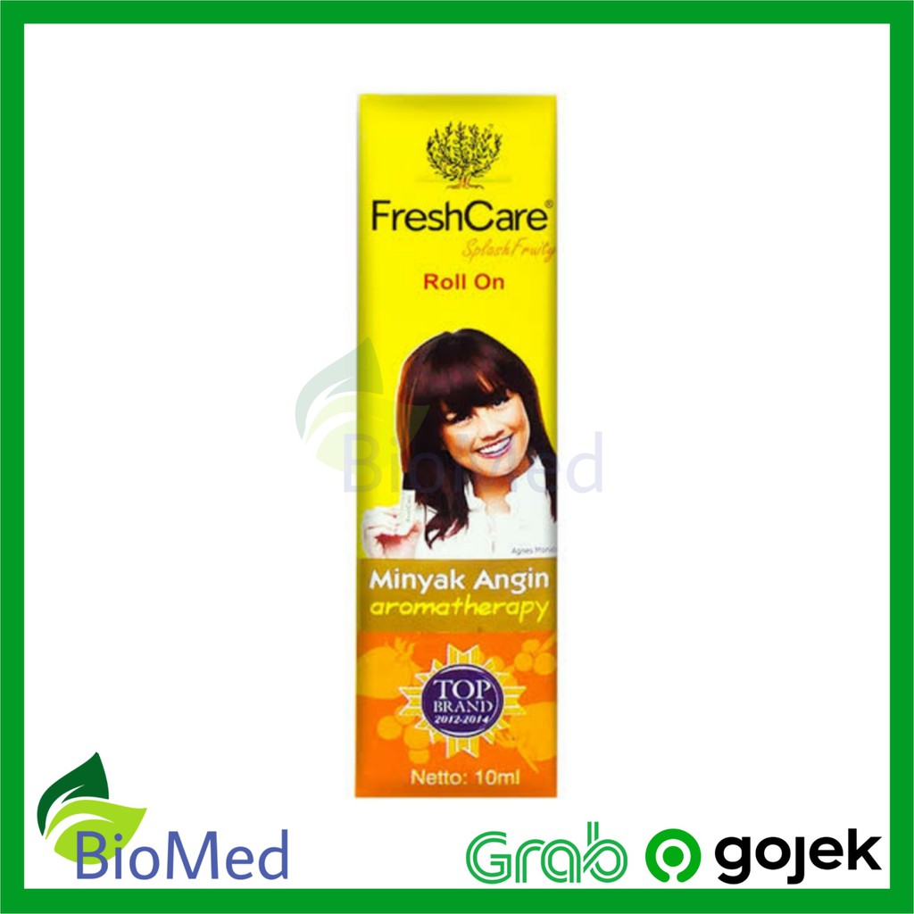 FRESH CARE SPLASH FRUITY KUNING Minyak Angin Roll On Nyeri Otot Pusing