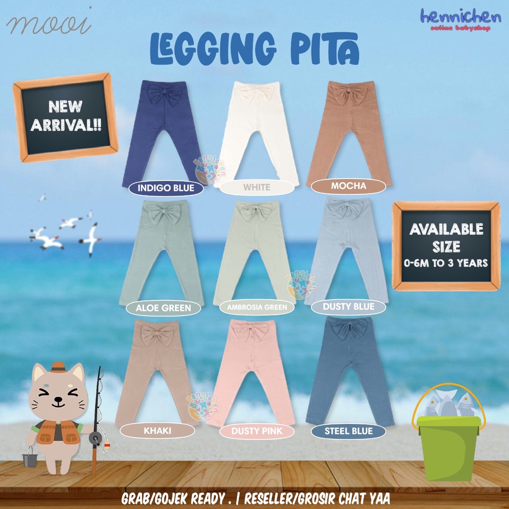 PROMO 7.7 PROMO BAJU LEBARAN MURAH MOOI BABY LEGGING PITA LEGGING BAYI LEGGING ANAK PREMIUM COTTON 0-3 TAHUN