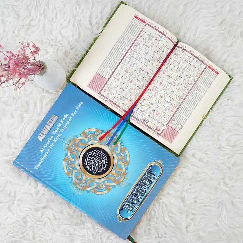 Al Quran Al Wasim Al Qur An Ukuran Sedang A5 Alquran Terjemah Perkata Latin Terjemahan Tajwid Warna Indonesia