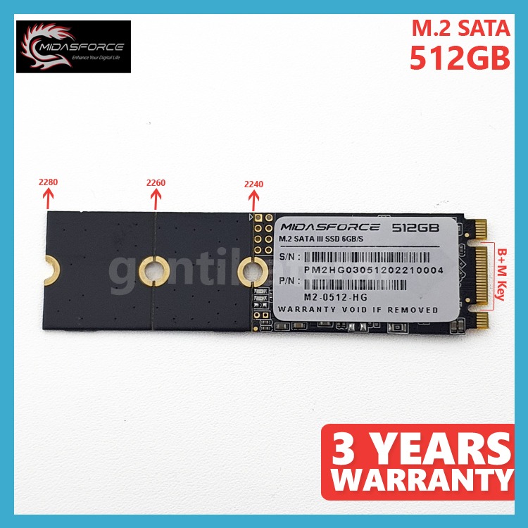 SSD M2 SATA M.2 SATA III 512GB