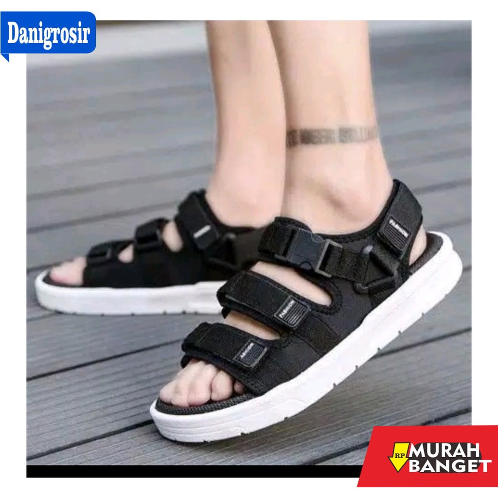 sendal pria terbaru- GASBI - Sandal Gunung Tali Pria Wanita Trendy KOREA JEPANG