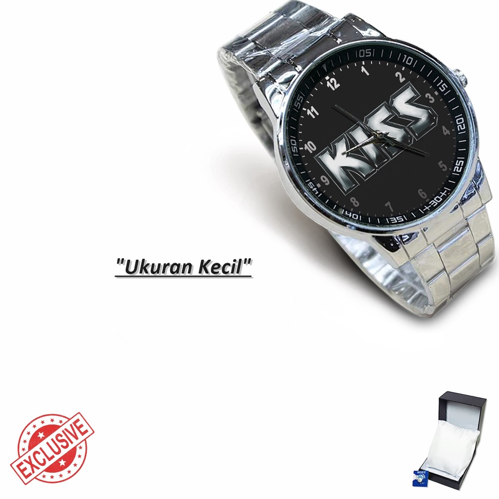 Jam Tangan Rantai Couple KISS ROCK - 02 (Awesome)