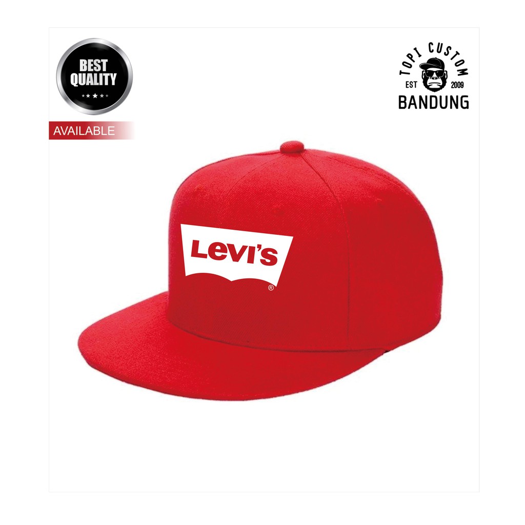 Topi Snapback LEVIS Topi Pria Topi Wanita LEVIS Bisa COD Original High Premium Quality