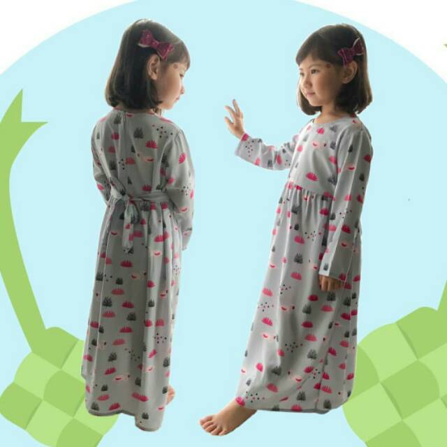 Gamis ZYA #bahan wolfis premium