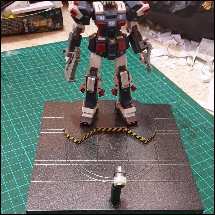 Base Gundam Led, Standbase Gundam, Stand Parlabor