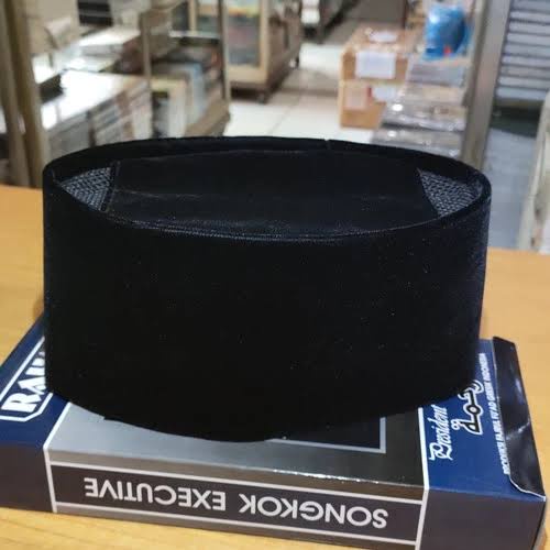 Peci Kopeah Songkok Hitam Rahmat Kopiah Hitam Polos Songkok Executive