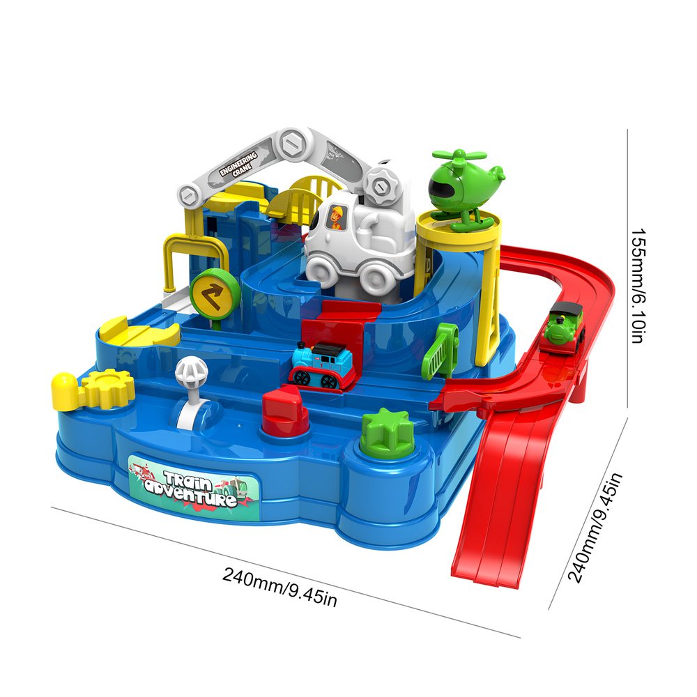 Car Adventure Brain Game Mainan Edukasi Anak Montessori Mainan Mobil Mobilan Pretend Play