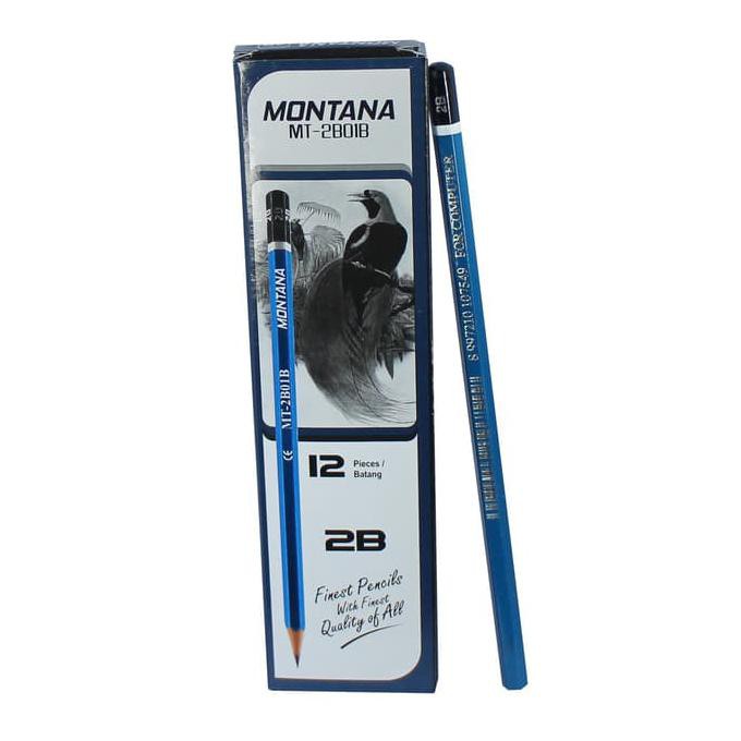 

Pencil / Pensil Montana MT2B01-B / 2B HEMAT