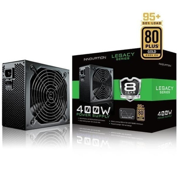 Power supply Innovation 400W 80+ Gold