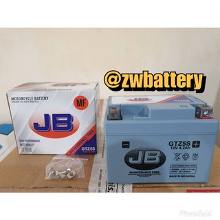 Aki motor Beat Scoopy Mio J Soul GT Vario 110 GTZ5S Aki motor Beat Scoopy Mio J Soul GT Vario 110 GTZ5S