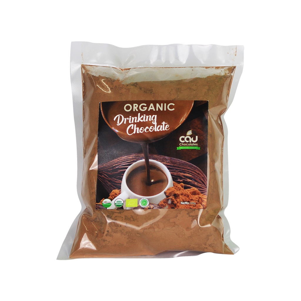 

CAU CHOCOLATES - Organic Drinking Chocolate / Bubuk Minuman Coklat 500 gr