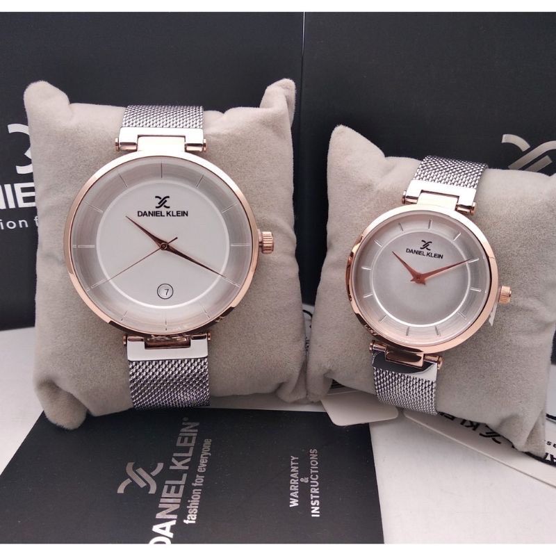 JAM TANGAN COUPLE DANIEL KLEIN DK 11917 DK 11917   Analog Original