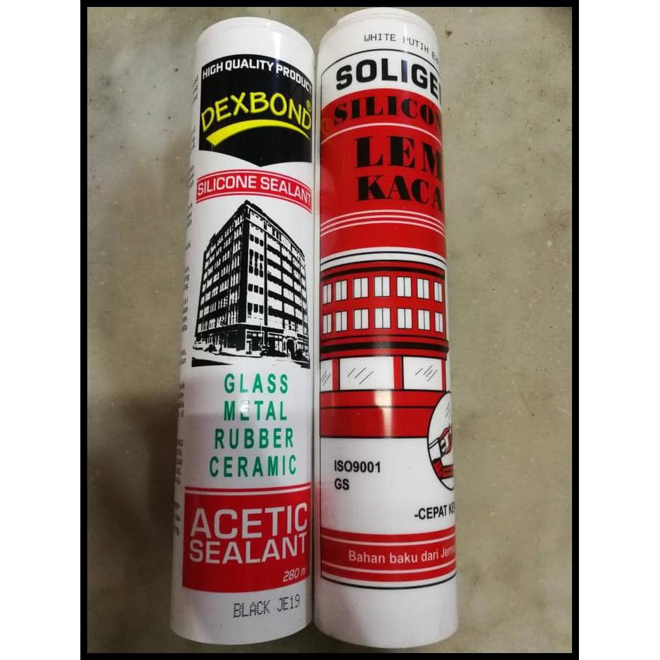 

MURAH MERIAH LEM KACA AQUARIUM HITAM / PUTIH / LEM SEALANT SILICONE !