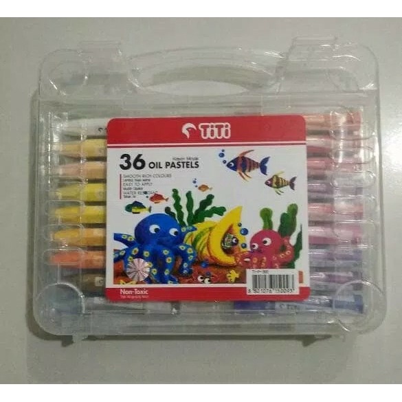 

Nikmati Crayon Titi 36 Warna Oil Pastels / Krayon 36 Warna Titi Oil Pastels Murah