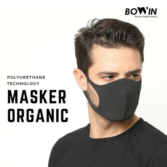 Masker BOWIN masker organic polyurethane technology masker KN95 motor kesehatan anti polusi udara