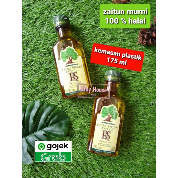 

ZAITUN RS RAFAEL SALGADO EXTRA VIRGIN OIL 175 ML PET HALAL ORIGINAL