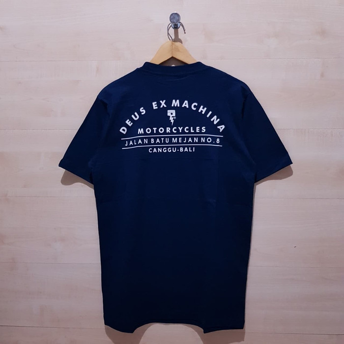 KAOS T SHIRT DEUS EX MACHINA SMALL PISTON NAVY - M