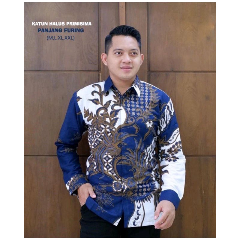 KEMEJA BATIK PRIA TERBARU MOTIF PRABUSENA | KEMEJA BATIK PRIA HALUS | BATIK PRIA HALUS | BATIK PRIA TRENDY