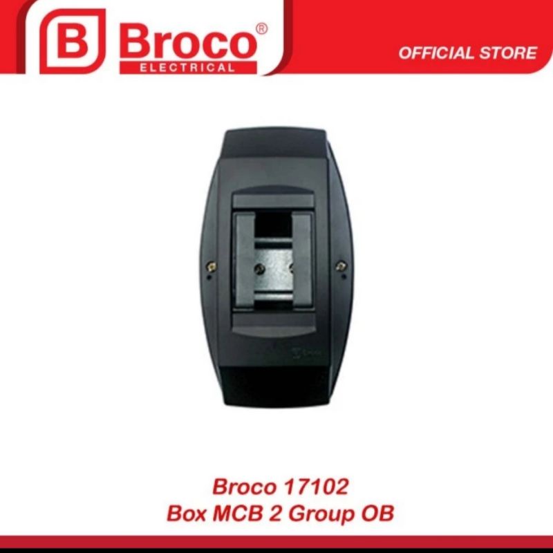 BOX MCB 2 GRUP BROCO OUTBOW BISA 1-2 MCB - BOX MCB 2 GRUP BROCO TEMPEL TEMBOK  17102