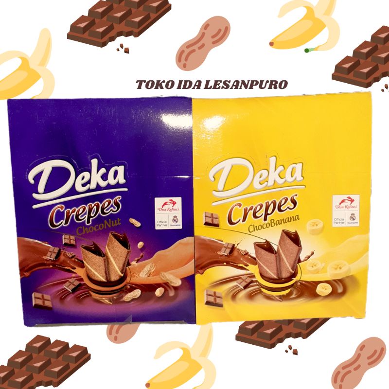 

Deka Crepes ChocoBanana & ChocoNut | Toko Ida Lesanpuro