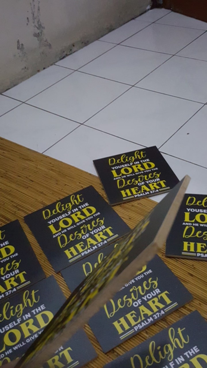 Hiasan Dinding Rohani Kristen/katolik Bible Verse