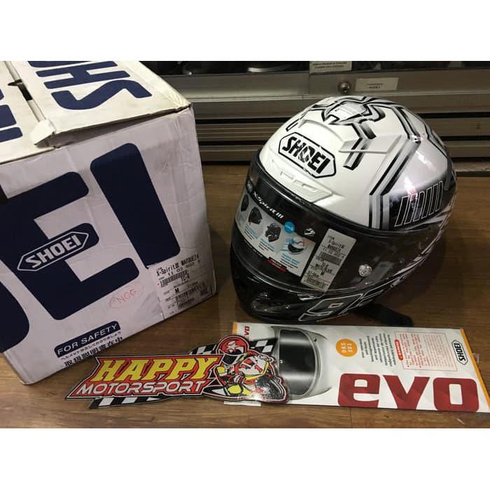 HELM FULLFACE SHOEI X-SPIRITIII ORIGINAL JAPAN MARQUEZ TC-6 SIZE M