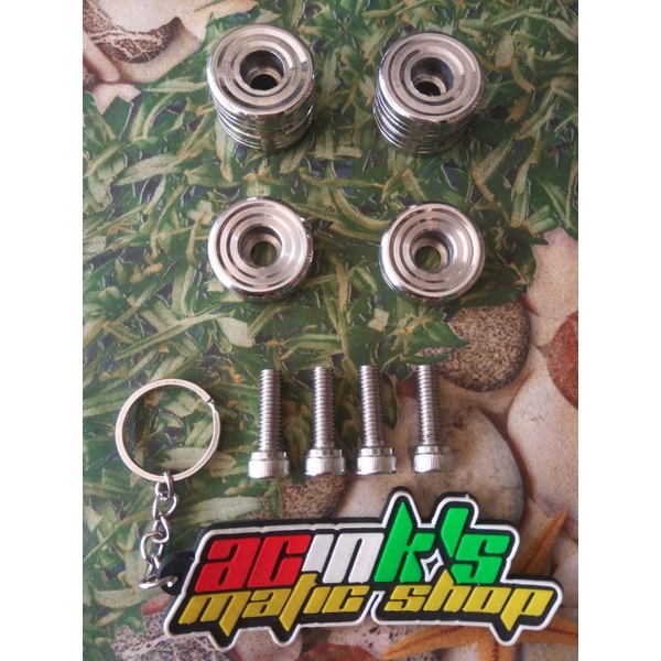 KOIN BAUT DEK INJEK MIO SOUL FINO STAINLESS (4KOIN)