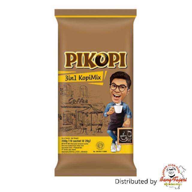 

Kopi Pikopi Mix Instant 3 in 1 isi 9 pcs